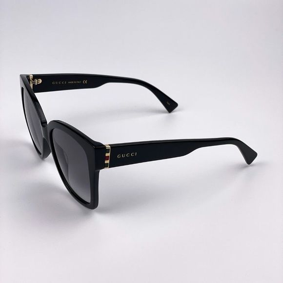 GUCCI GG0459S 001 Sunglasses Cat Eye Black Grey Gradient Woman main image 5